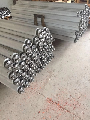 Aluminum Alloy Loom Roller Shaft Power Loom Spares