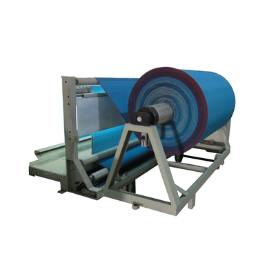 Electric Motor Fabric Winding Machine 380v Customer Settings A-Frame Cloth Rolling